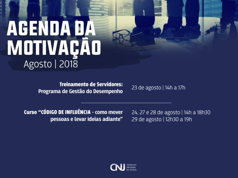 Read more about the article Programação especial para Agosto, motive-se!