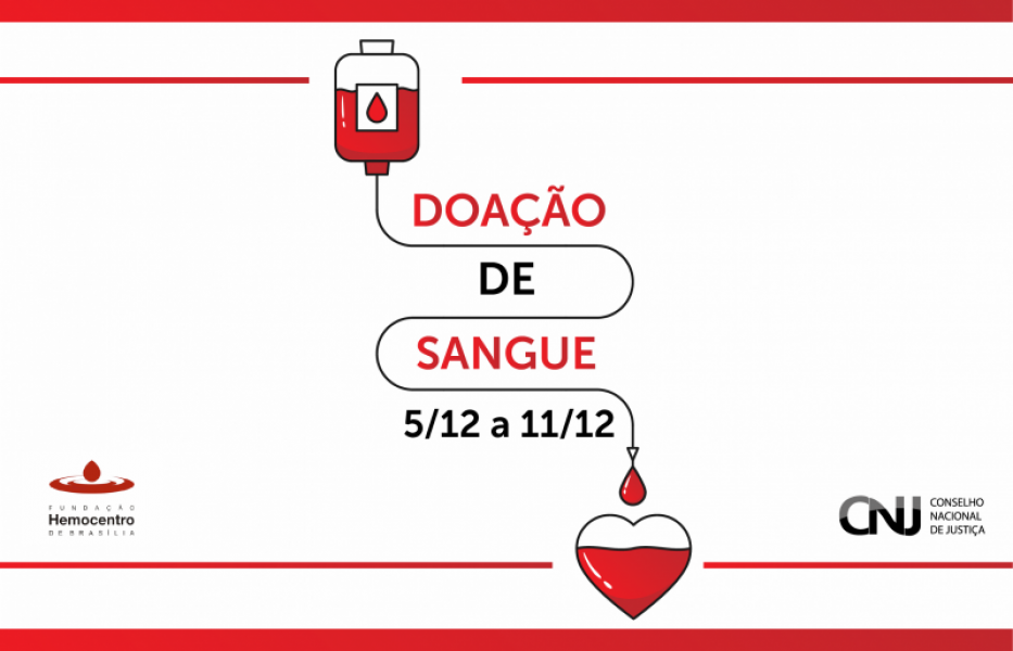 Read more about the article Participe da 5ª campanha de doação de sangue do CNJ!