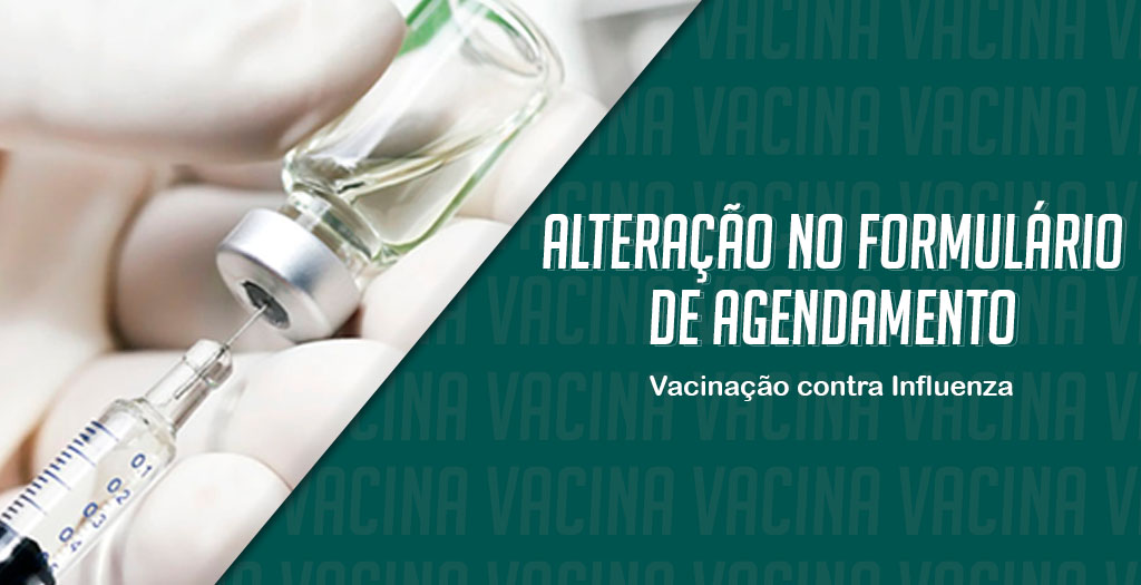 Read more about the article SIS/STF promove alteração no formulário para participar de Vacinação contra gripe