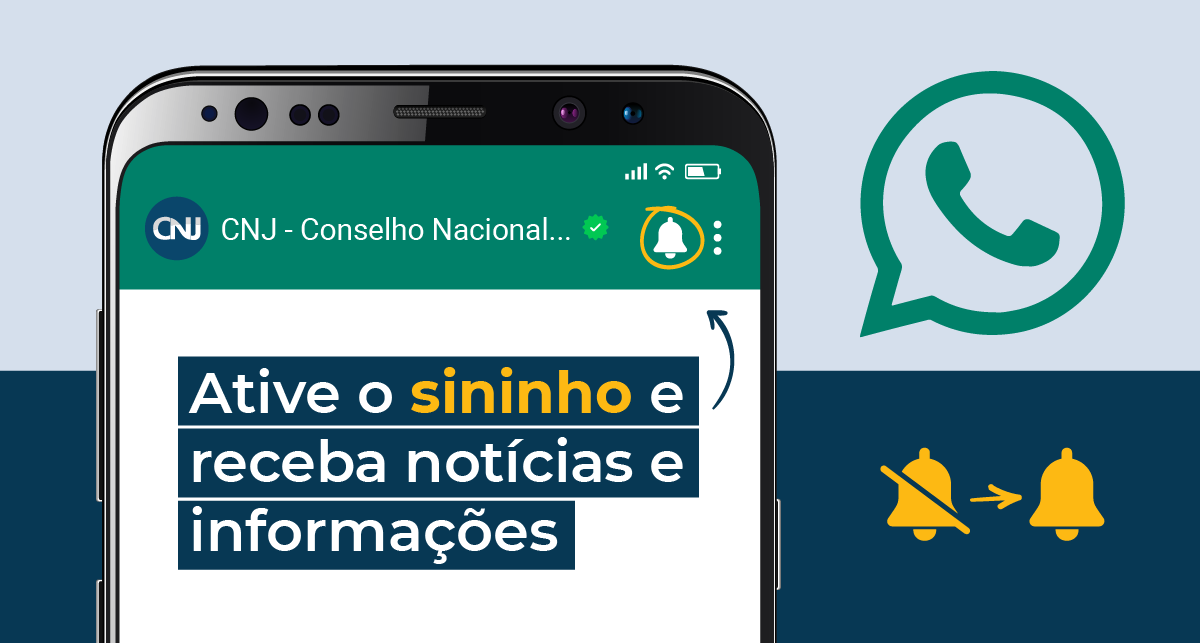 Read more about the article CNJ lança canal de comunicação direta com a sociedade no WhatsApp