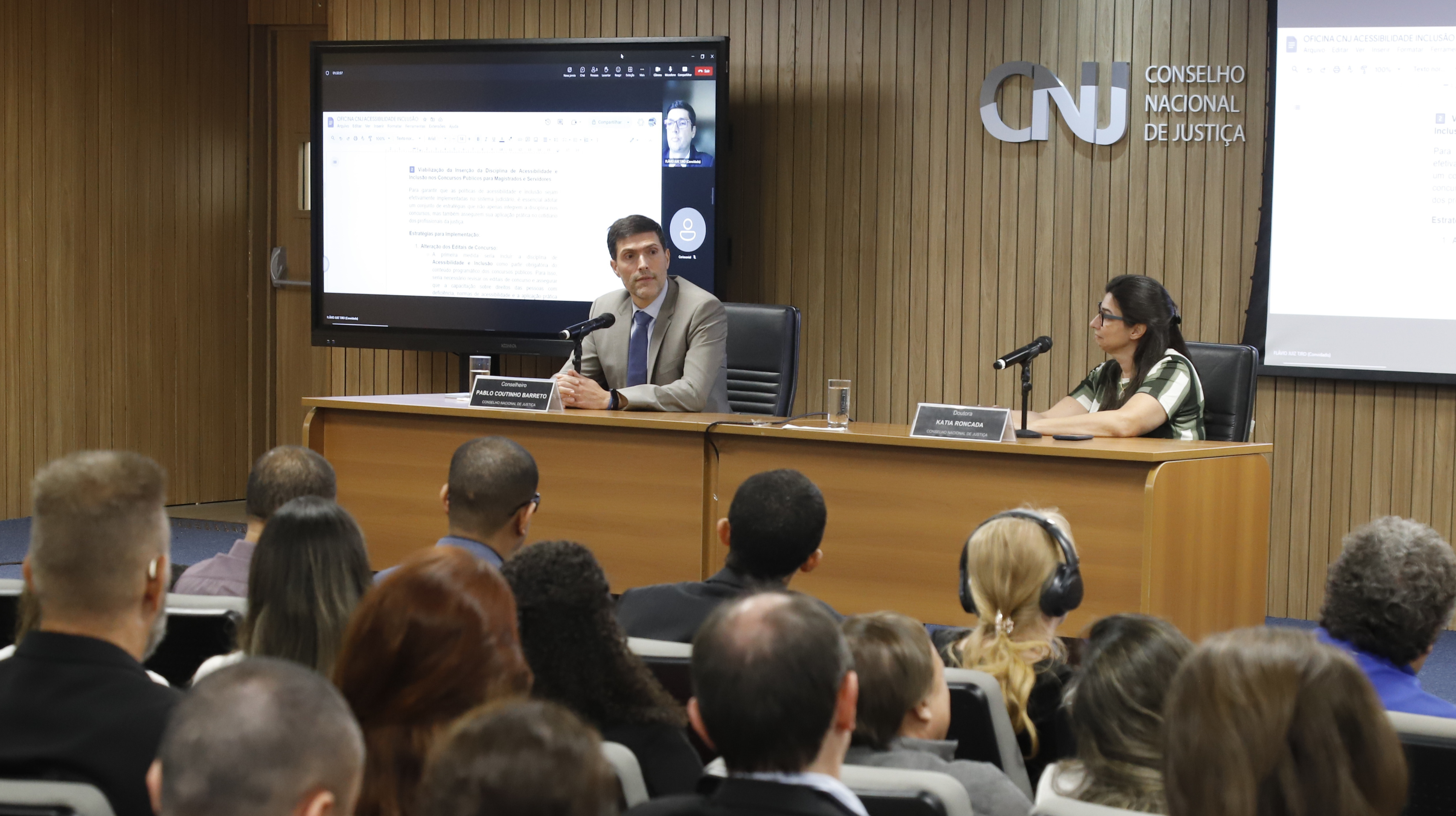 Read more about the article CNJ realiza oficinas para construir Política de Acessibilidade e Inclusão no Judiciário