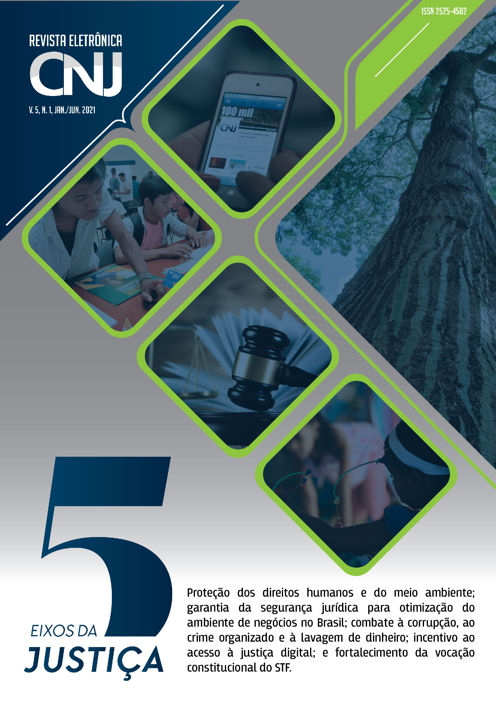 					Visualizar v. 5 n. 1 (2021): Revista CNJ
				