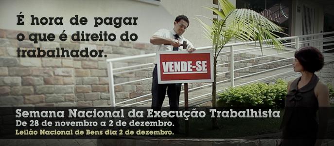 semana nacional da execucao trabalhista