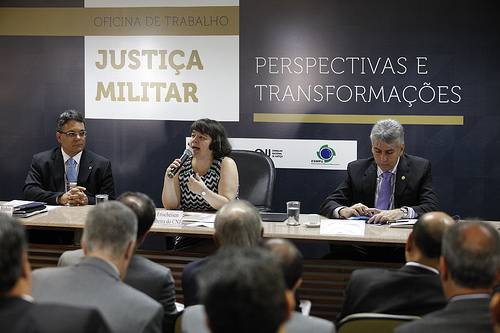 Leia mais sobre o artigo Resultados de oficina sobre a Justiça Militar vão subsidiar trabalho da comissão