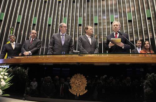 Você está visualizando atualmente Presidente do CNJ destaca harmonia entre Poderes durante evento no Congresso Nacional