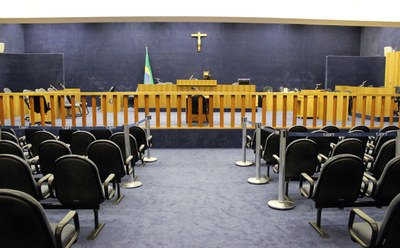 Projeto leva estudantes para conhecer o Tribunal do Júri de Taguatinga. TJDFT