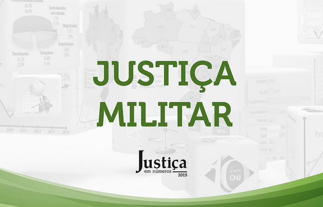 Você está visualizando atualmente Justiça Militar Estadual é menos demandada em 2014