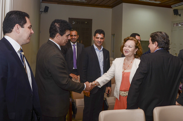 Ministra Nancy Andrighi durante o encontro com juízes de 1º grau do TJAC no programa "Fale com a Corregedora".Crédito: Divulgação/TJAC