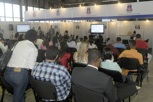 Semana Nacional de Conciliação 2014 na Bahia.Foto: Nei Pinto/ASCOM-TJBA