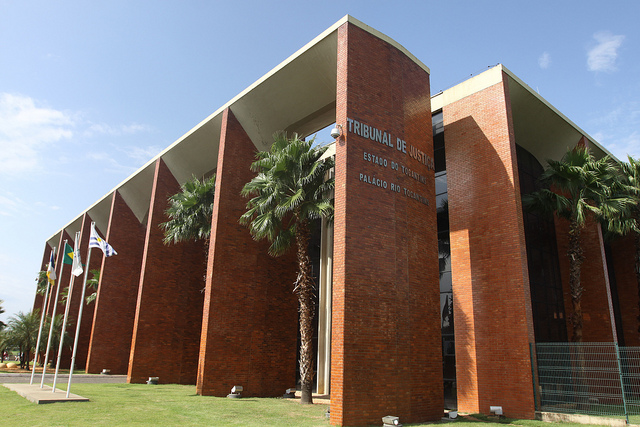 Tribunal de Justiça de Tocantins (TJTO). Crédito: Divulgação/TJTO.