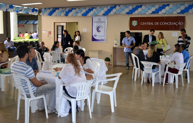 Mutirão de conciliação em Macapá (AP) atende 350 processos. Crédito: Divulgação/TJAP