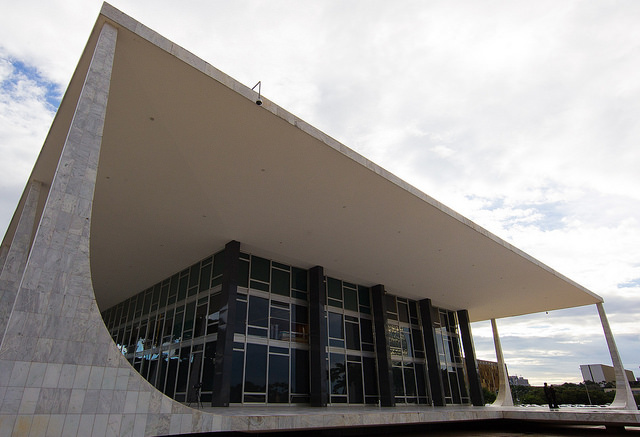 Foto da sede do Supremo Tribunal Federal (STF), em Brasília