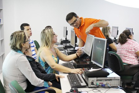 Servidores de Câmaras Cíveis passam por treinamento do PJe em Mato Grosso. Crédito: Divulgação/TJMT