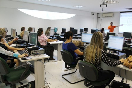 Servidores de Câmaras Cíveis passam por treinamento do PJe em Mato Grosso. Crédito: Divulgação/TJMT