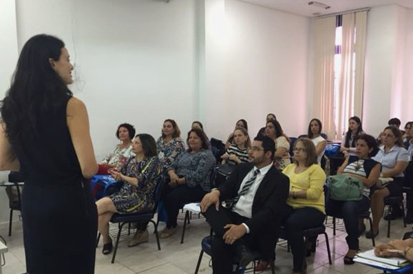 Oficina de parentalidade forma servidores em Pernambuco.Crédito: Divulgação/TJPE