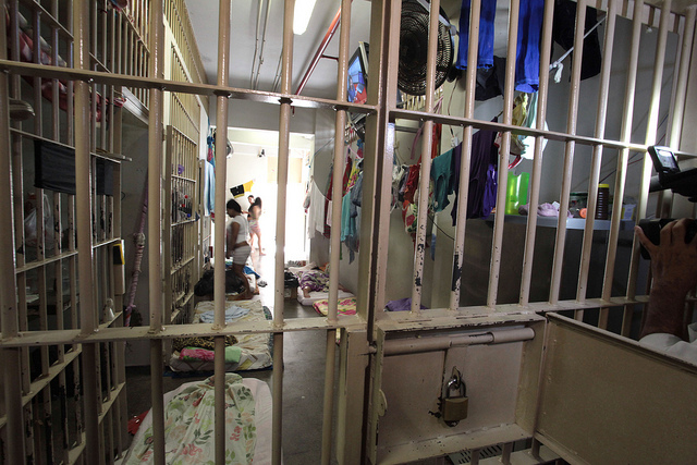 Inspeção em carceragem de Foz do Iguaçu. Crédito: Luiz Silveira/Agência CNJ.