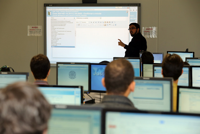 Brasília 14/04/2015Cursos de Treinamento para o PJe.Fotos: Gláucio Dettmar/Agência CNJ