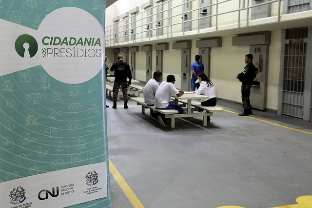Programa Cidadania nos Presídios no Estado do Espírito Santo. Foto: Luiz Silveira/Agência CNJ