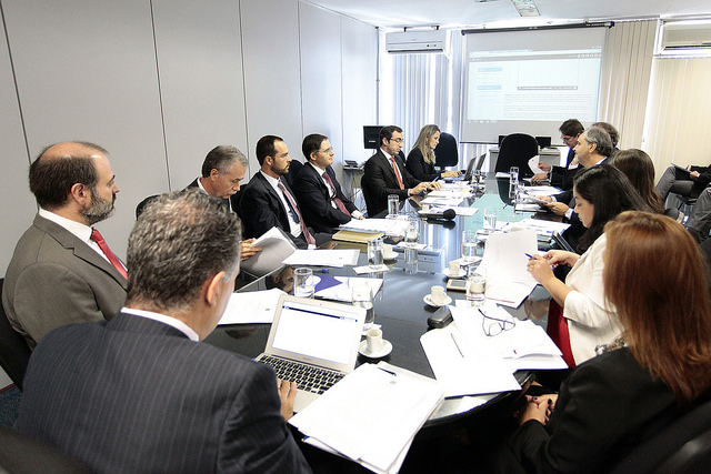 Reunião do Comitê Gestor da Política Nacional de Atenção Prioritária ao Primeiro Grau de Jurisdição. Foto: Luiz Silveira/Agência CNJ