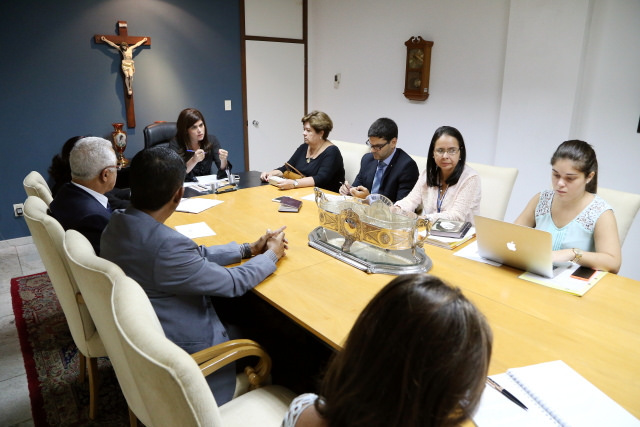 Reunião debate situação das unidades de abrigo de crianças no SE.Divulgação/TJSE