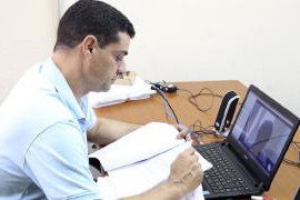 Justiça de Atibaia implanta diligências de presos por videoconferência. Foto: Divulgação/TJSP