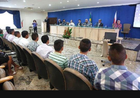 Reeducandos concluem curso de informática em tribunal paraense.Foto: Nara Pessoa/TJPA