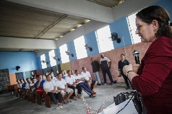 Detentos no Amazonas recebem certificados pelo Pronatec.Crédito: Divulgação/TJAM