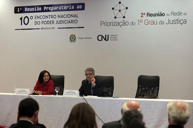 Read more about the article Conselheiro defende democratização na gestão estratégica do Judiciário