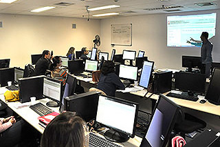 Servidores relatam expectativas com Trabalho Solidário Remoto.Foto: Renata Caldeira/TJMG