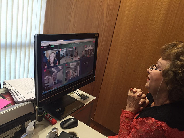 Você está visualizando atualmente Corregedora Nancy Andrighi realiza primeira inspeção virtual no país