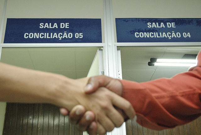 Belo Horizonte 08 - 07- 2105 Conciliação em Minas Gerais. Crédito: TJMG