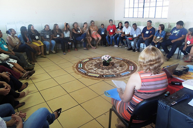Escola recebe projeto de Justiça Restaurativa em Rondônia.Divulgação/TJRO