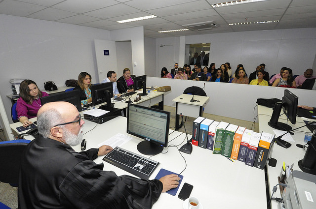 Turmas Recursais do TJBA promovem expressiva redução do acervo de processos. Foto: Nei Pinto / TJBA