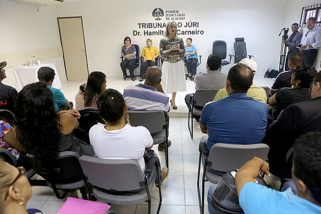Constelação familiar trata 35 casos na Justiça alagoanaCrédito: Caio Loureiro/TJAL