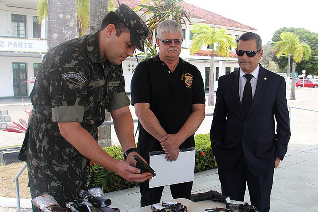 Justiça alagoana entrega 1108 armas para destruição em dois anos.Divulgação/TJAL