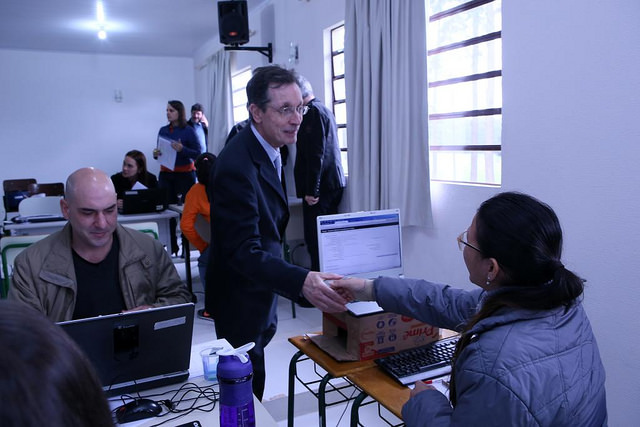Conciliação em saúdeLegenda: Cidadania nos Presídios promove mutirão carcerário no ParanáCrédito: Divulgação/TJPR