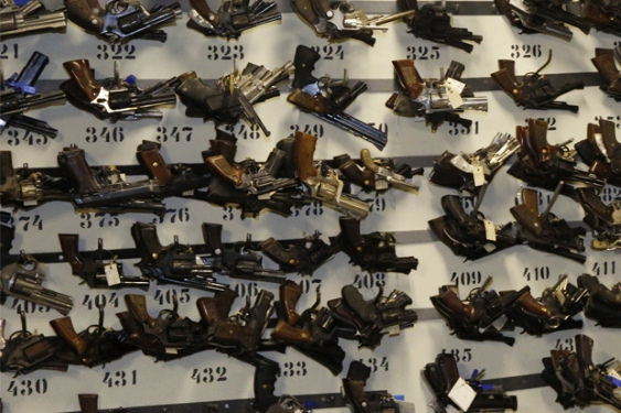 Você está visualizando atualmente Justiça paulista libera 4,9 mil armas de casos julgados