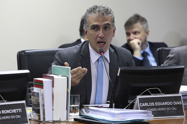 Conselheiro Carlos Eduardo Dias.Foto: Luiz Silveira/Agência CNJ