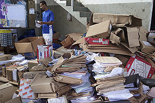 Você está visualizando atualmente Comarca mineira recicla duas toneladas de papel em dois anos