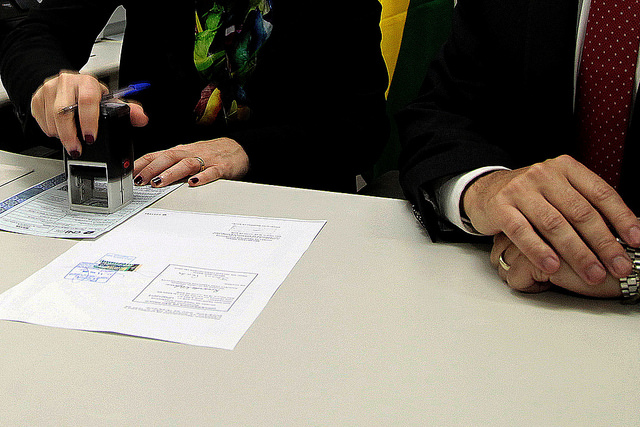 Apostilamento de documentos. FOTO: Luiz Silveira/Agu00eancia CNJ