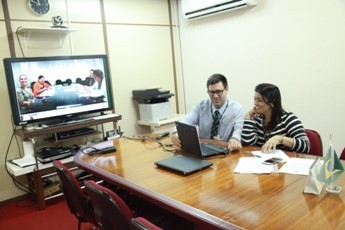 Você está visualizando atualmente Videoconferência entre Amapá e CNJ alinha gestão de pessoas