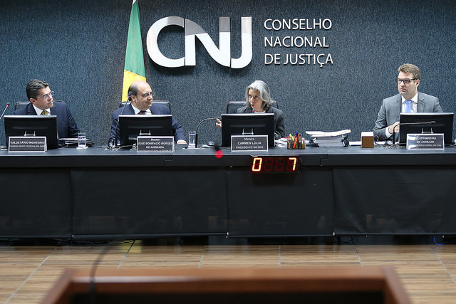 Ministra Cu00e1rmen Lu00facia abriu a 257u00aa Sessu00e3o Ordinu00e1ria com defesa a magistrados brasileiros. FOTO: Luiz Silveira/Agu00eancia CNJ