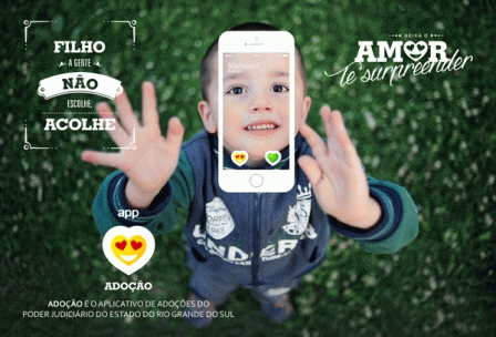 Você está visualizando atualmente Aplicativo quer trazer vídeo de crianças aptas a adoção no RS