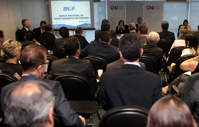 Juu00edzes discutem au00e7u00f5es para que o BNMP 2.0 funcione integralmente em todo o Pau00eds atu00e9 maio de 2018. FOTO: Gil Ferreira/Agu00eancia CNJ