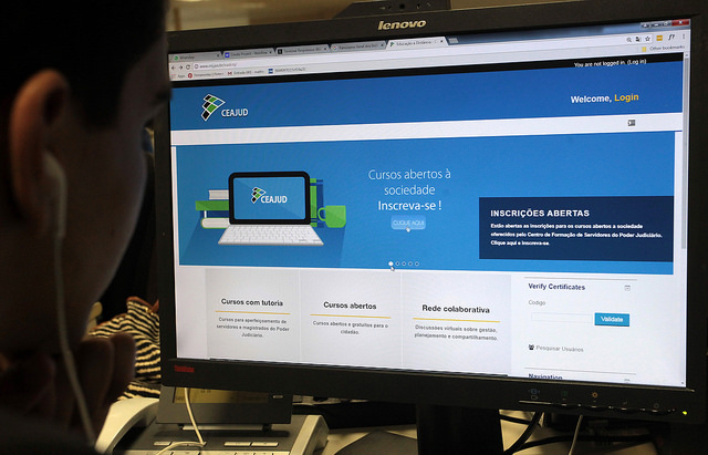 Você está visualizando atualmente Estão abertas as inscrições para cursos on-line do CNJ