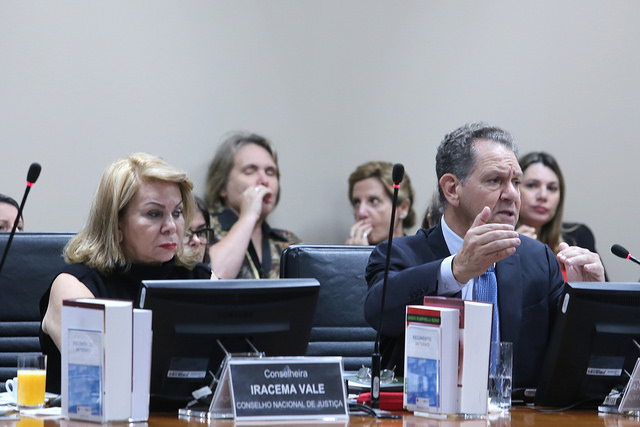 CNJ mantu00e9m pena de censura aos juu00edzes Hamilton de Su00e1 Dantas e Solange Salgado e aplicou uma advertu00eancia ao juiz Charles Renaud Frazao de Moraes. FOTO: Luiz Silveira/Agu00eancia CNJ