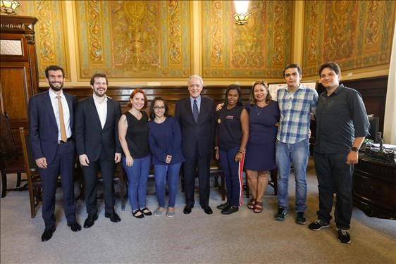Parceria entre Corregedoria e Uninove viabiliza bolsa de estudos para jovens acolhidos. FOTO: Divulgau00e7u00e3o TJSP