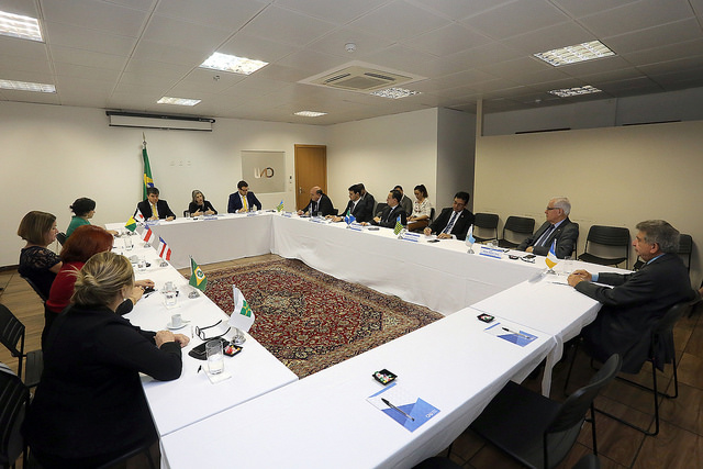 Cu00e1rmen Lu00facia reu00fane Procuradores Gerais de Justiu00e7a para tratar da Semana da Justiu00e7a pela Paz em Casa. FOTO: Luiz Silveira/Agu00eancia CNJ