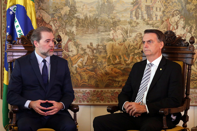 You are currently viewing Toffoli propõe a Bolsonaro pacto institucional sobre “desafios imediatos”