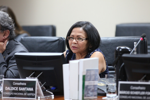 Conselheira Daldice Santana. FOTO: Abdias Pinheiro/ Agu00eancia CNJ